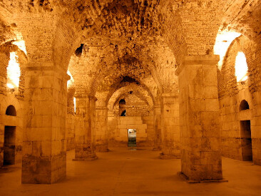 Diocletian palace basement