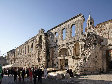 Diocletian palace walls
